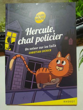 Hercule chat policier : Un voleur sur les toits de Christian Grenier