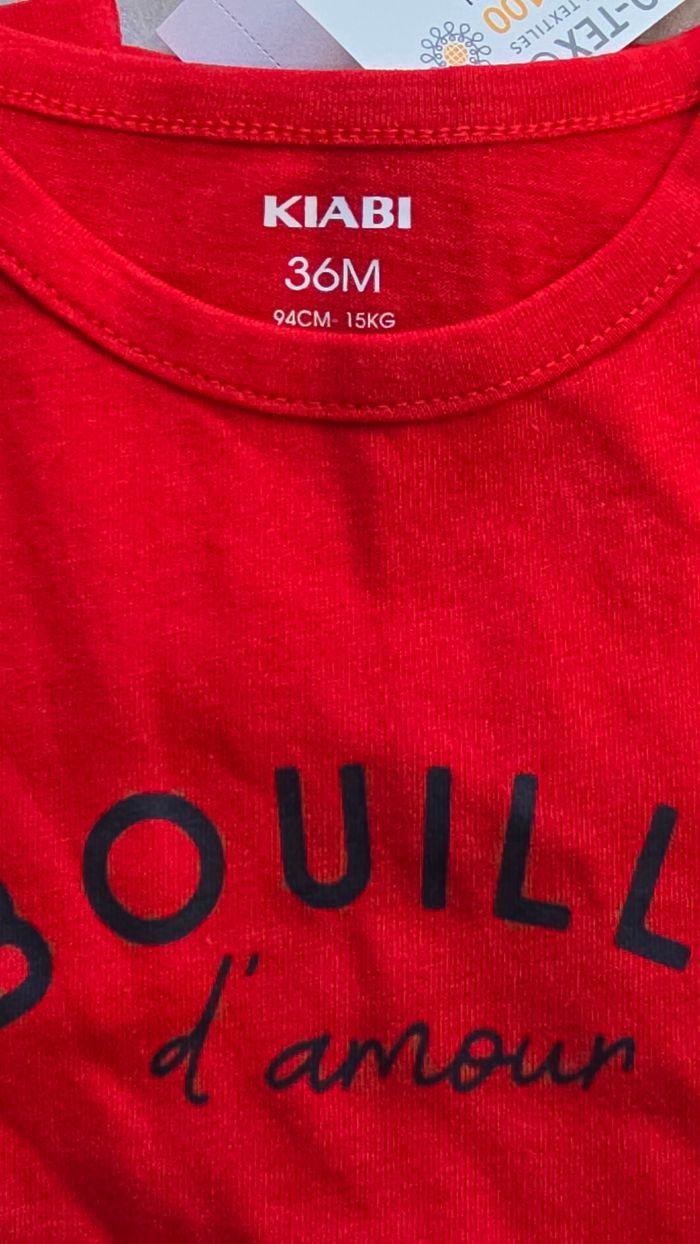 (Neufs non portés) 🏷🥰💙lot teeshirts mc et pantalon 24/36mois garçon 🥰💙 - photo numéro 4