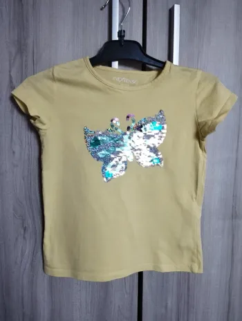 T-shirt avec sequins - 6 ans 🎀