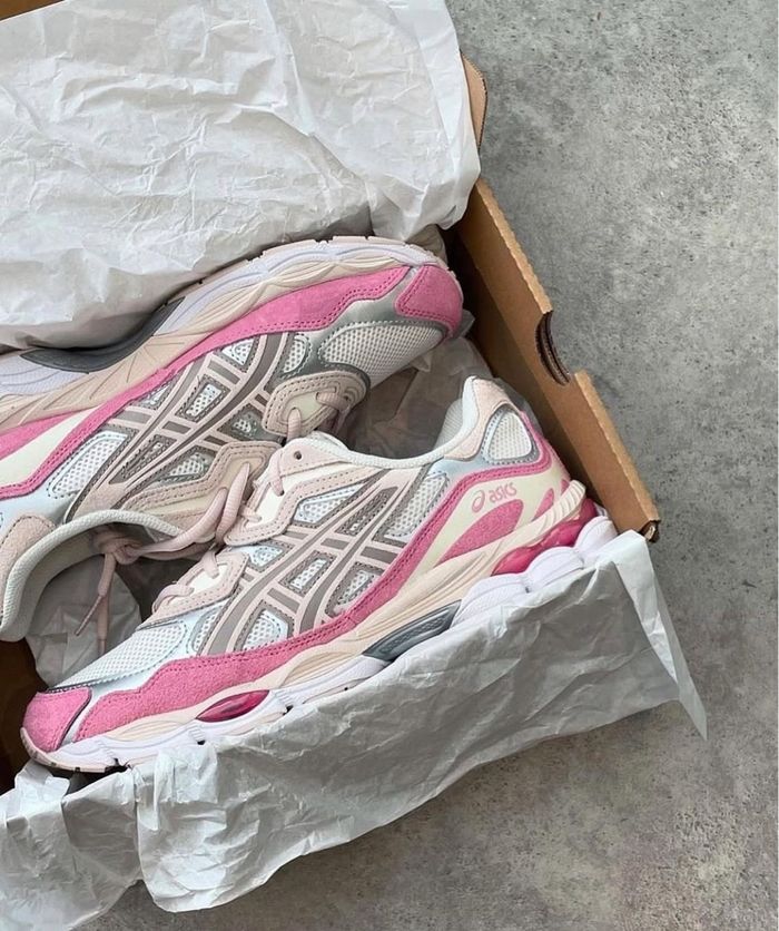 Asics gel nyc rose blanche 37 - photo numéro 2