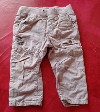 Pantalon 18 mois élastique gris bébé rêve