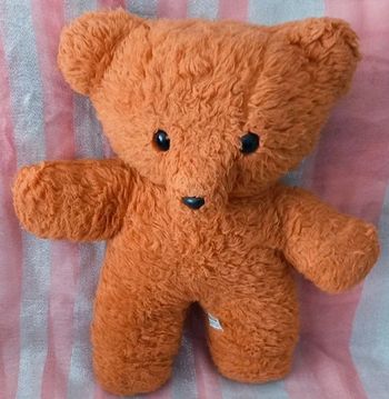Peluche ours minouche couleur caramel 40cm