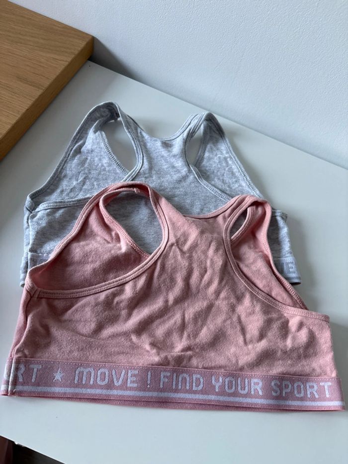 Lot de 2 brassières Kiabi - photo numéro 2