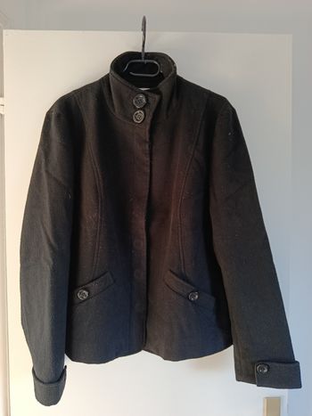 Manteau noir Patrice Bréal