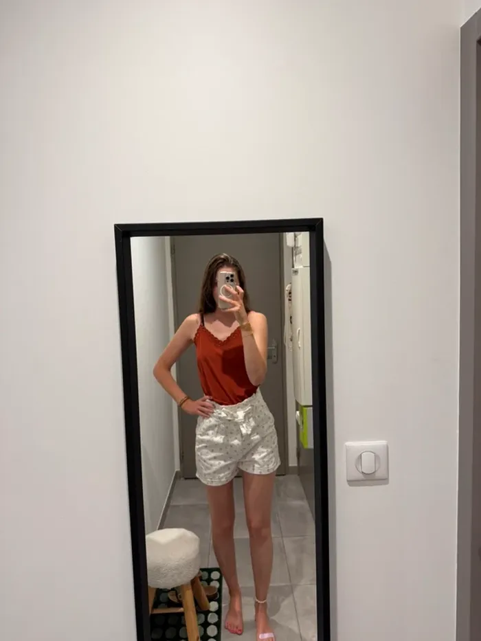 Short en jean kiabi