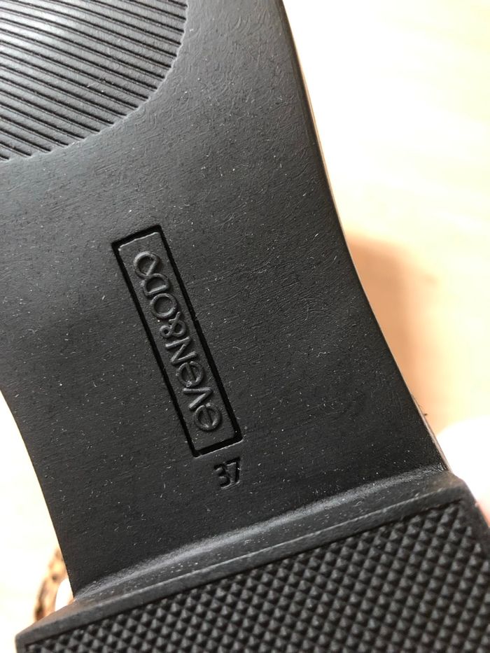 Bottines plates léopard neuves Even&Odd pointure 37 - photo numéro 8