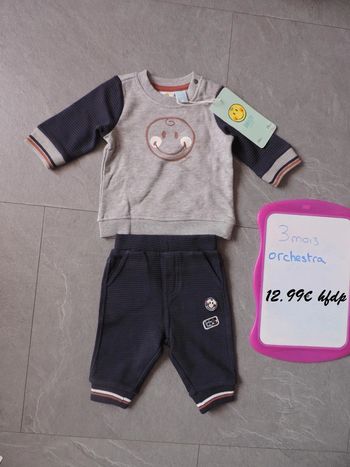 ensemble orchestra taille 3 mois