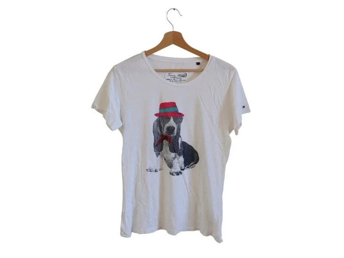C59 t-shirt blanc Tommy Hilfiger L