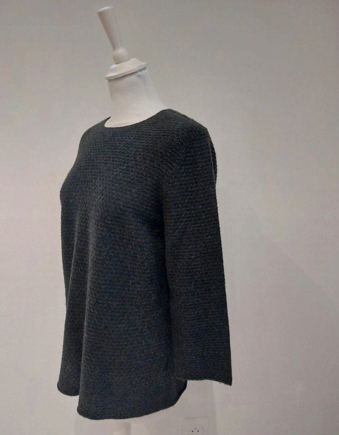 Pull noir coupe ample Monoprix femme taille S - photo numéro 2