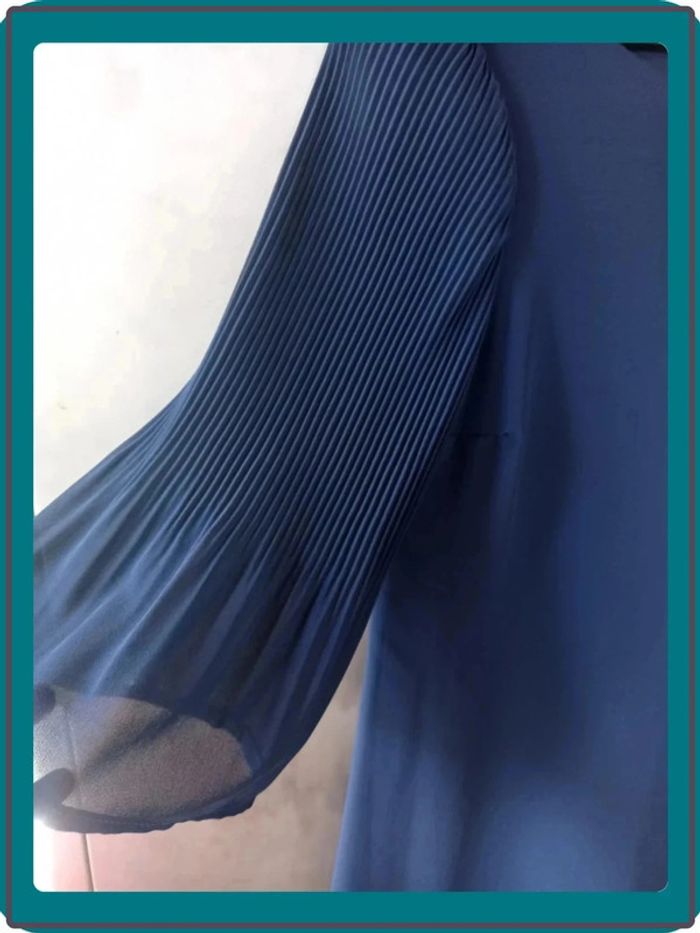 Robe bleue La Fée Maraboutée taille 34 neuve - photo numéro 3