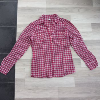 Chemise à carreaux femme Camaïeu taille 38