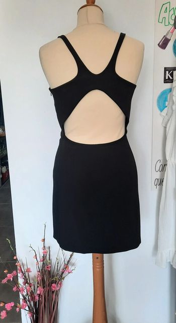Robe noire dos nu Zara 36 #lora11femme36