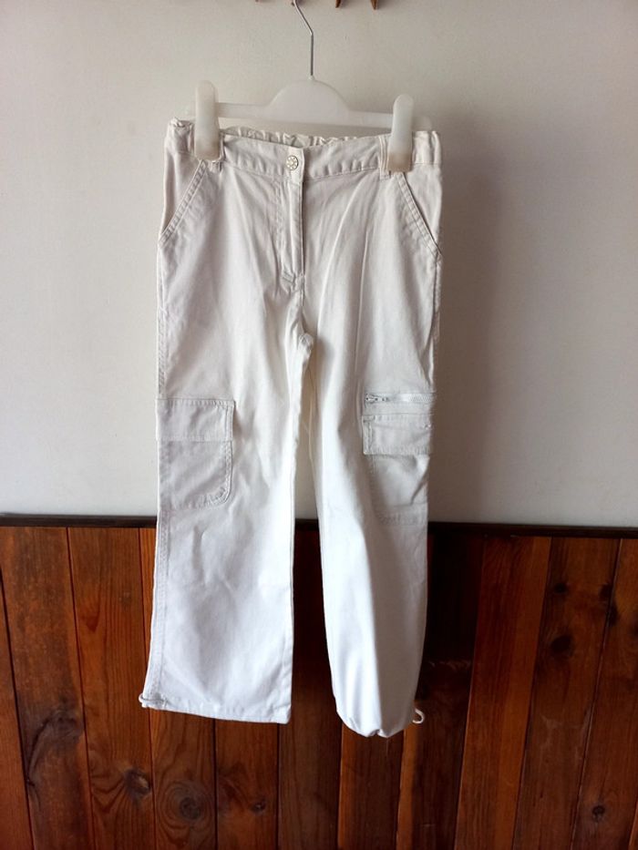 Pantalon blanc cassé