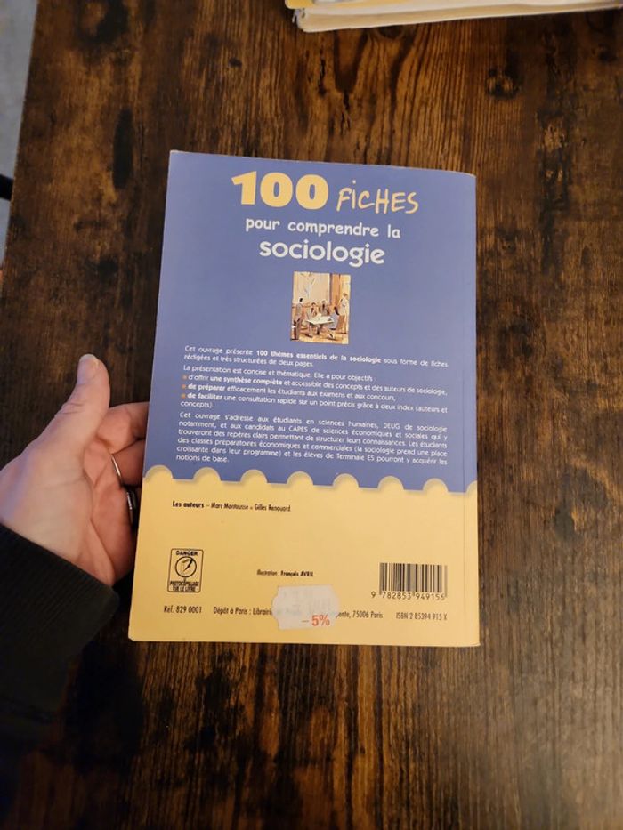 Livre : 100 fiches pour comprendre la sociologie - photo numéro 7