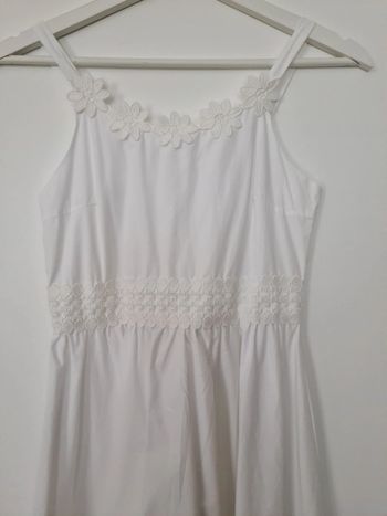 Robe fille blanche 10 / 11 ans H&M