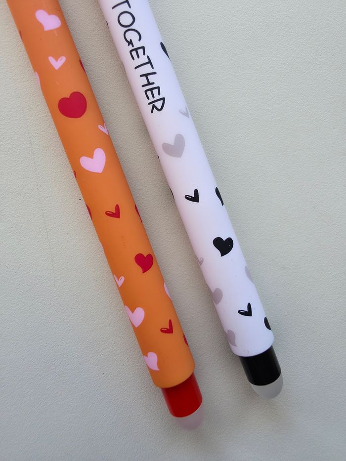 Lot de 2 stylos animaux collection saint valentin - photo numéro 3