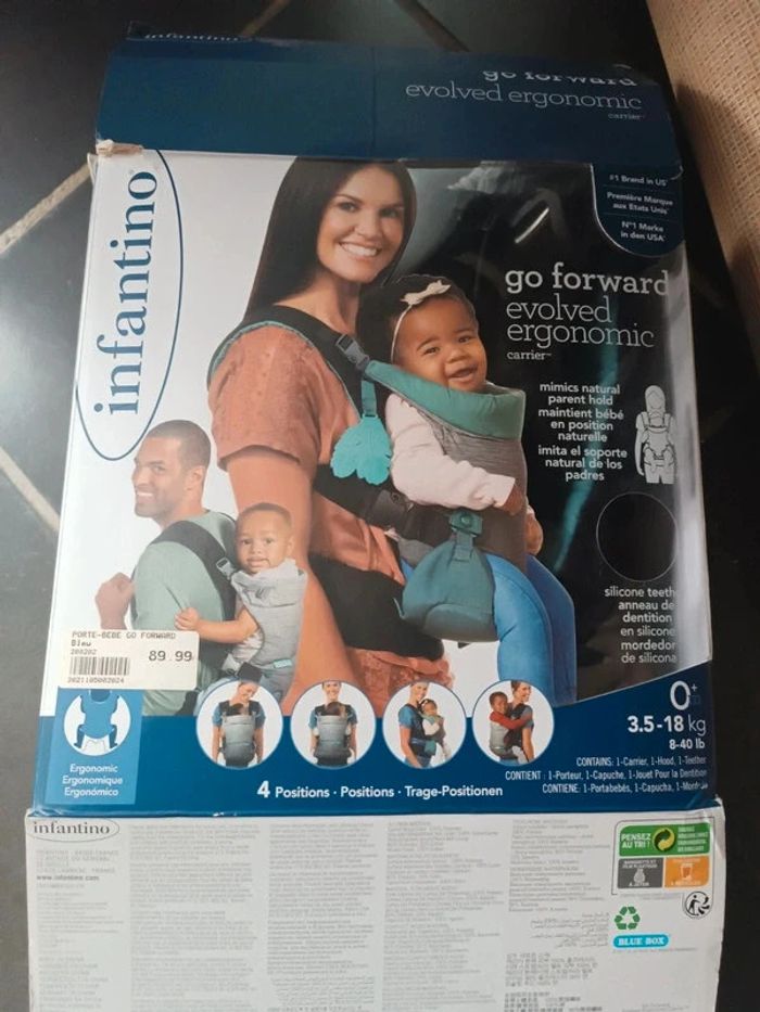 Porte bébé infantino go farward