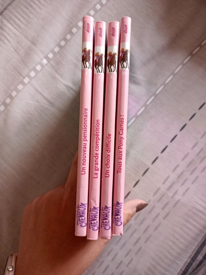 4 livres mes amis les chevaux