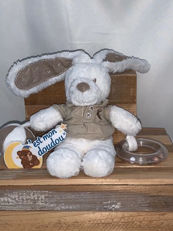 POM46 doudou lapin 🐰 pommette