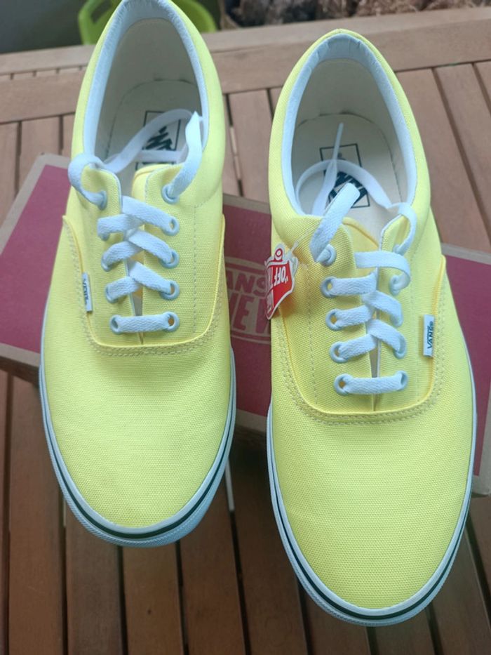 Baskets vans jaune homme 45 - photo numéro 2