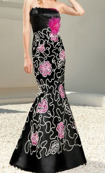 Robe longue de soirée/ fête/ mariage Sonia Peña 