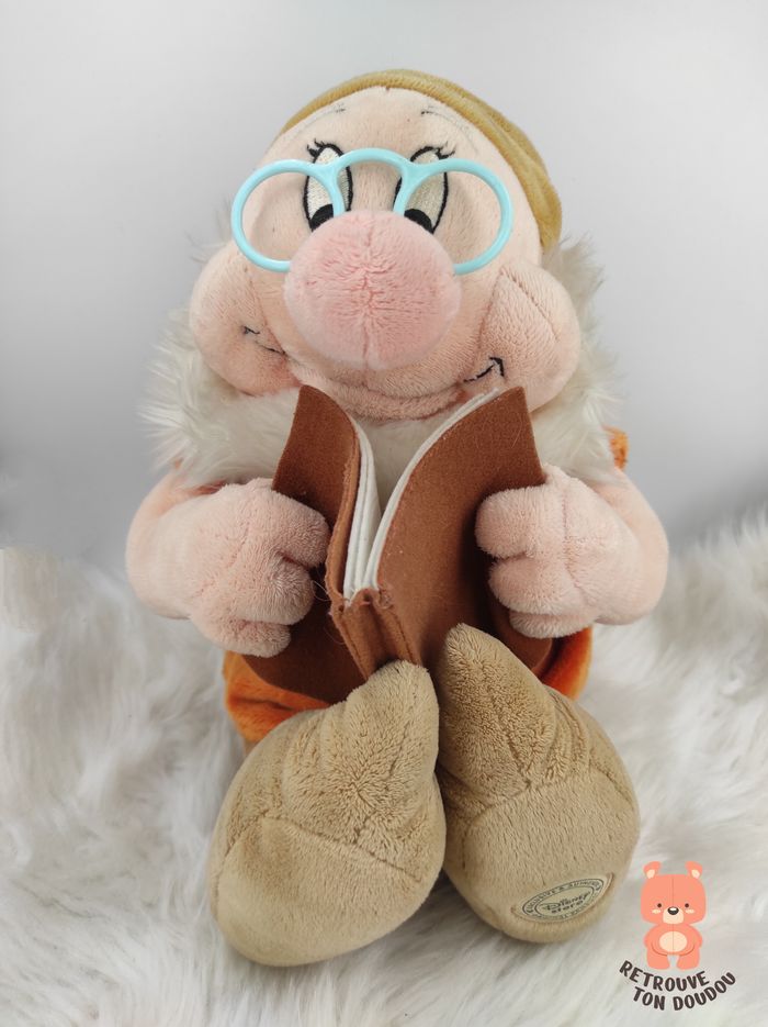 Peluche Prof Blanche Neige et les 7 nains Disney Store
