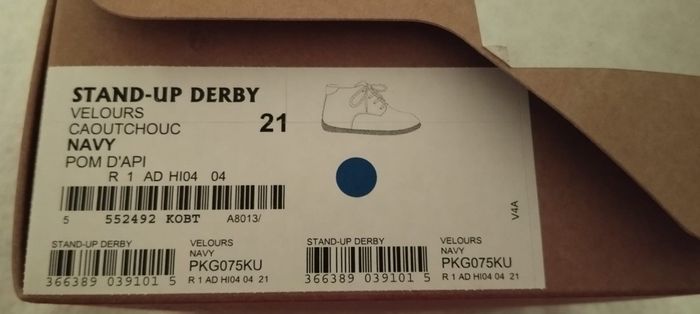 Chaussures bébé garçon taille 21 Pomdapi - photo numéro 4