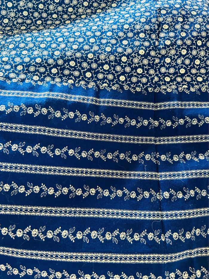 🦋Superbe jupe longue bleue vintage autrichienne cottagecore Austrian Blue long skirt🦋 - photo numéro 19