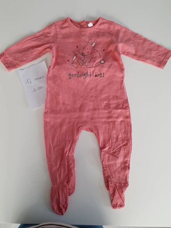 Pyjama fin 12 mois / 1 an