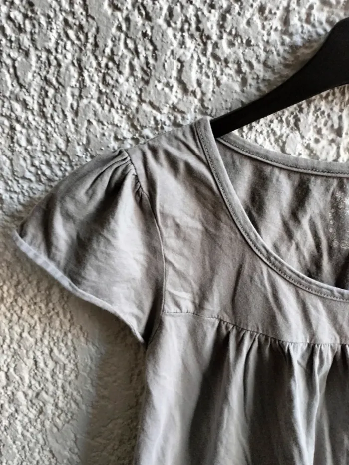 T-shirt gris taille 38 - photo numéro 3