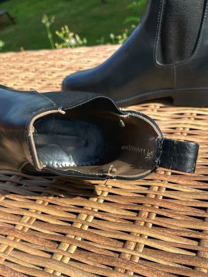 Bottine - Botte - Aigle - Imperméable - Vintage - Jodhpur 420 - Noir - 42 - photo numéro 6
