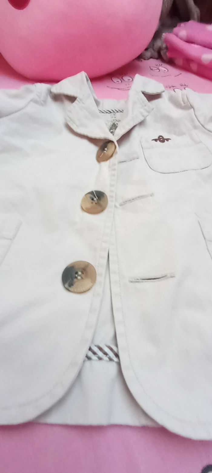 Veste impaire 3 ans beige - photo numéro 9