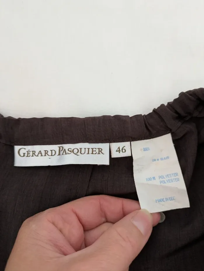 Jupe longue fluide - Gerard Pasquier - taille 46 - photo numéro 3