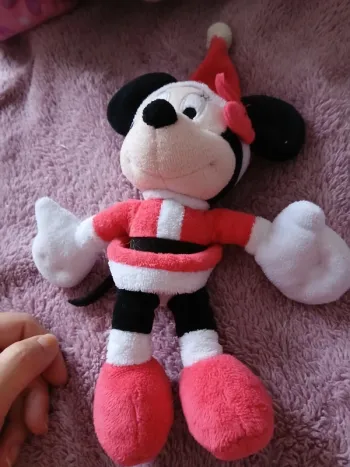 Peluche minnie de noel