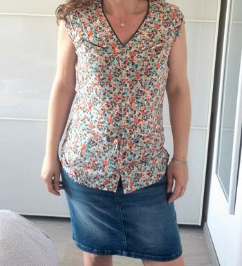 Blouse Miss by Captain tortue taille 34