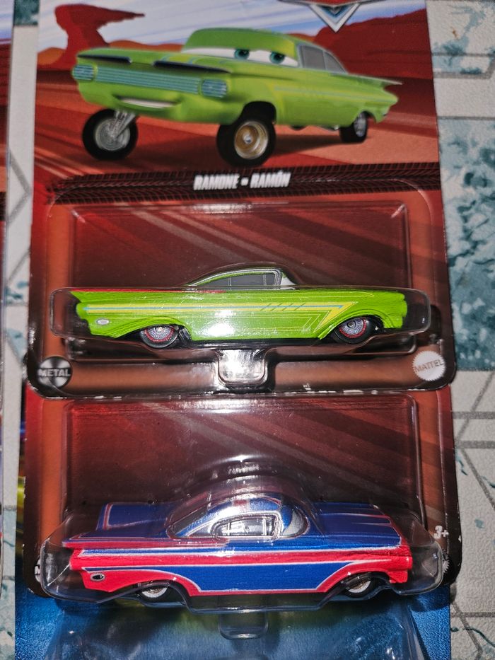 Lot de 6 voitures cars Mattel neuves Disney Pixars ramone - photo numéro 5