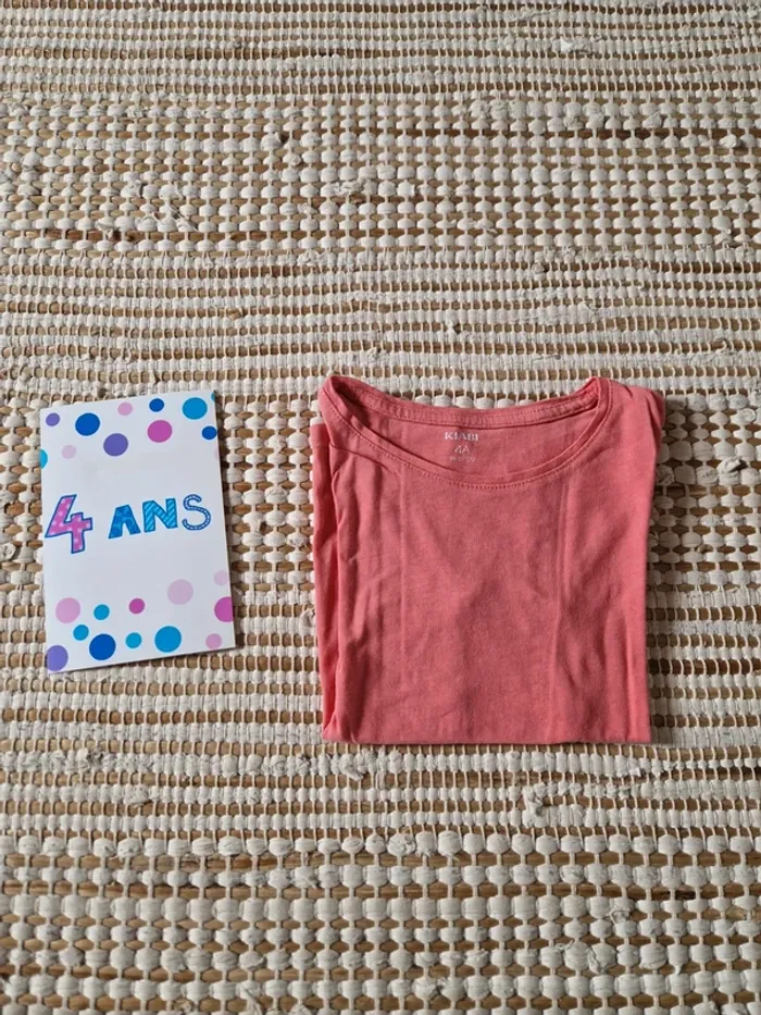 👕 T-shirt fille - 4 ans basique KIABI