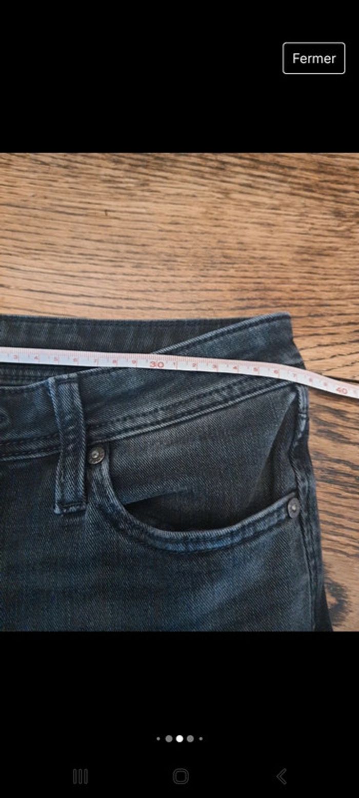 Jeans homme 29/34 Jack&Jones skinny Liam - photo numéro 9