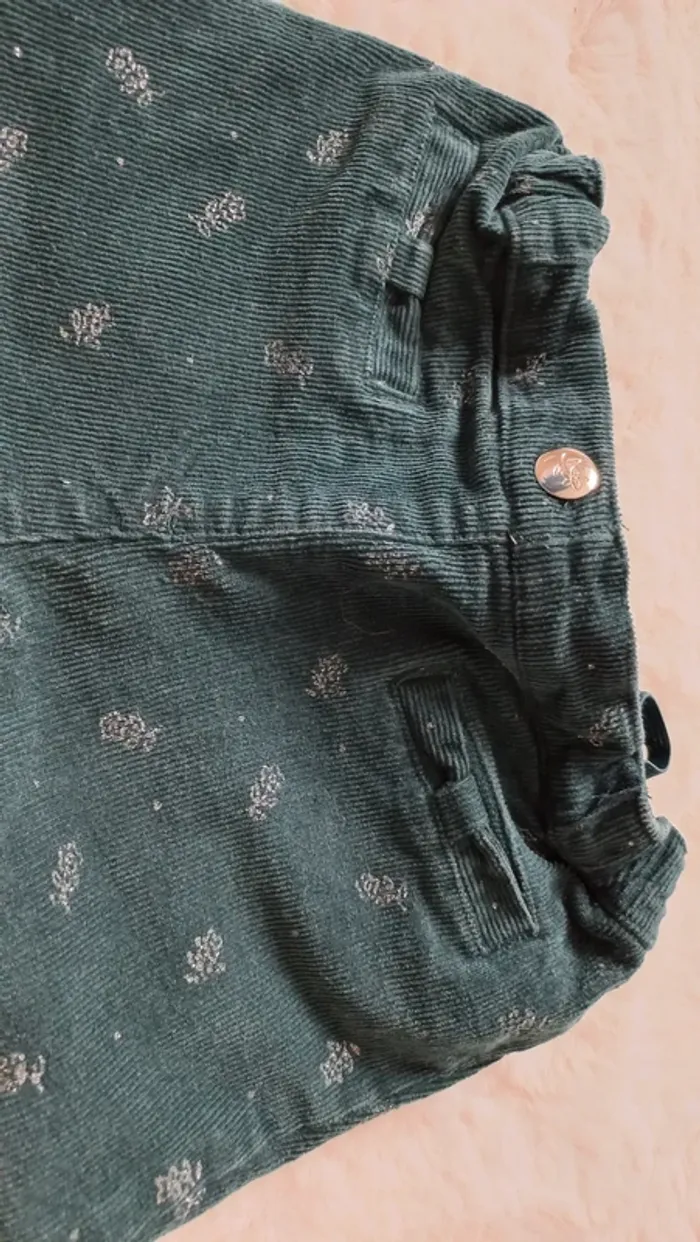 Jegging velours 6ans Sergent major - photo numéro 5