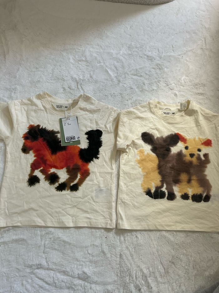 lot de 2 t-shirt bébé garçon