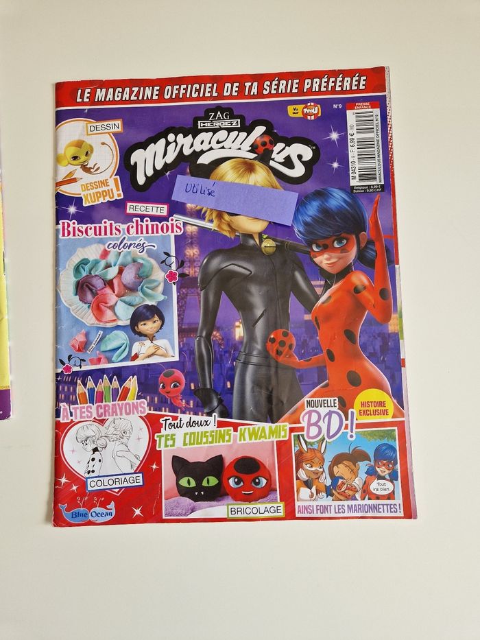 Lot de 5  cahiers Miraculous - photo numéro 8