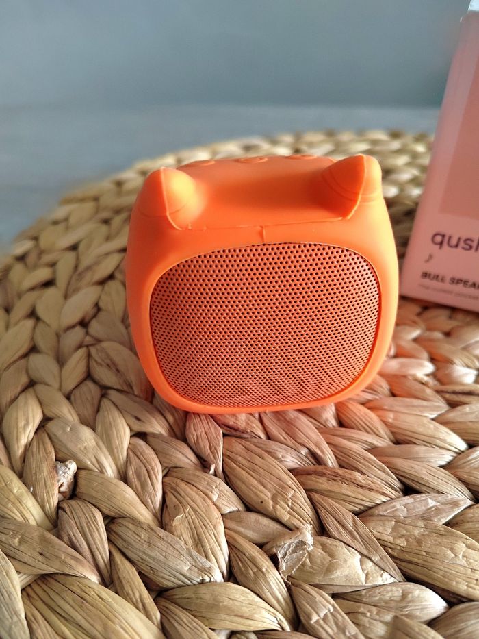 Enceinte Bluetooth Qushini neuve – orange – Neuve - photo numéro 3