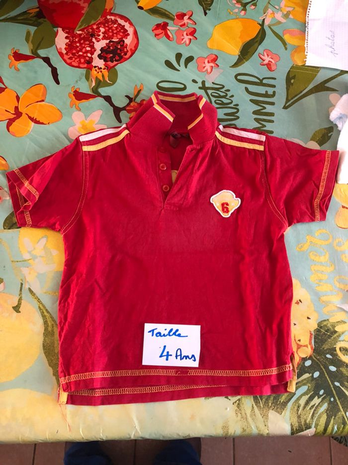 Lot de 7 t shirts manches courtes garçon 4 ans - photo numéro 5