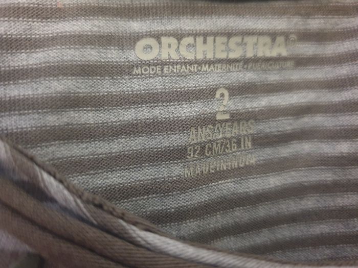 T-shirt manches longues 2 ans/92 cm - photo numéro 3