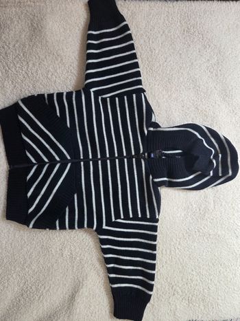 Gilet à rayure 