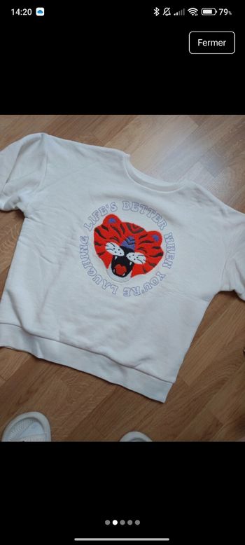 Sweat manches longues