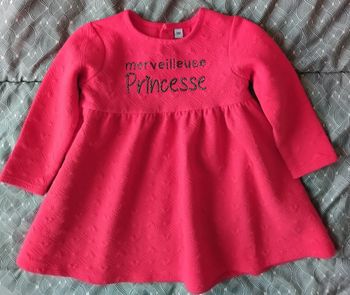 Lots de 2 robes 12 mois