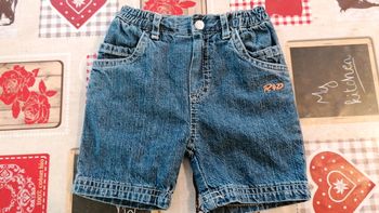 Short en jean