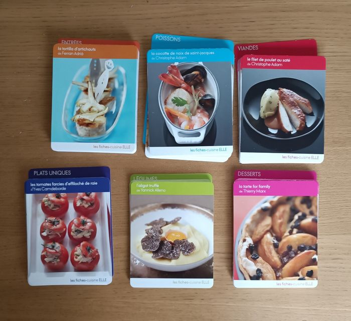 Coffret Elle " 150 recettes faciles des grands chefs " recette cuisine - photo numéro 5