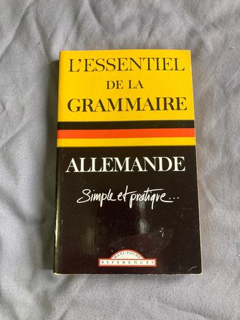 La grammaire allemande